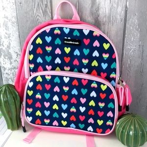Crocodile Creek kids backpack - heart